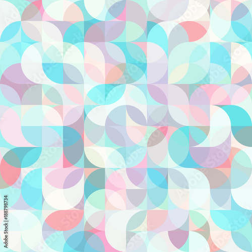 Abstract vector colorful geometric harmonic wave background