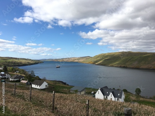 Small scottish whisky village 