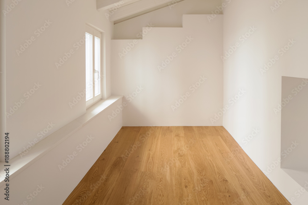 On the wall there is a staircase On the wall there is a staircase