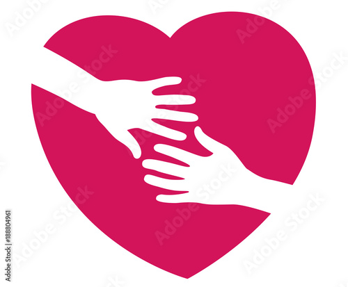mains tendues solidarité cœur 6