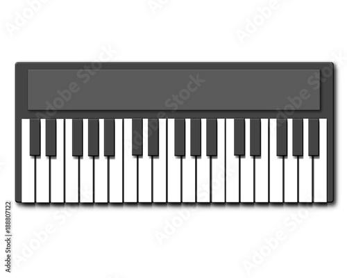 Music instrument, Piano keyboard, illustration