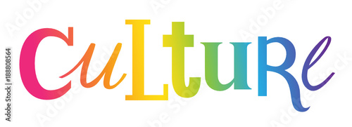 CULTURE custom letters icon