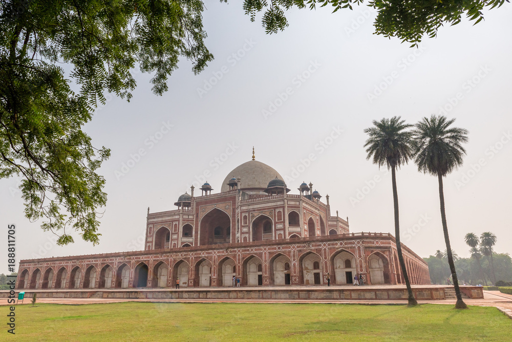 Humayuns Tomb in Delhi, India