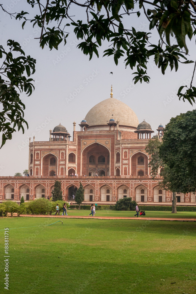 Humayuns Tomb in Delhi, India