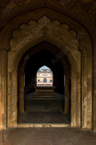 Inside Safdarjang Tomb in Delhi, India