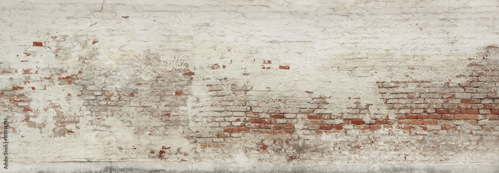 Fototapeta Stary mur z cegły