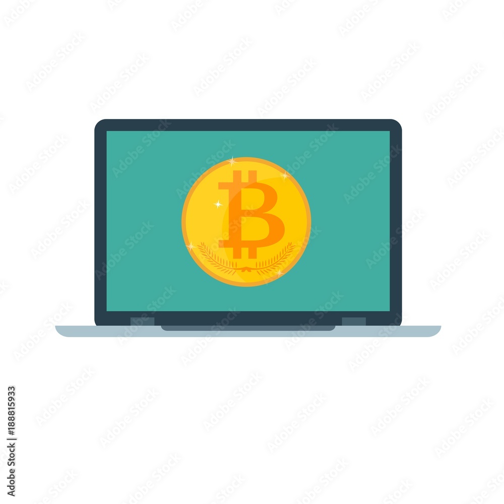 Flat modern design concept of cryptocurrency technology, bitcoin exchange, bitcoin mining, e-wallet. Flat modern design concept of cryptocurrency technology, bitcoin exchange, bitcoin mining, e-wallet.