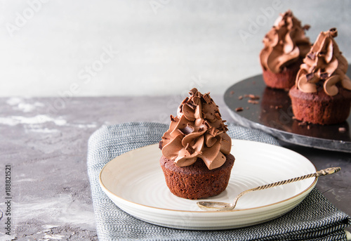 Delicious Mothers day chocolate cupcakes.