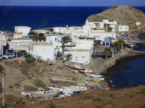 Isleta del Moro, localidad del Parque Natural Cabo de Gata-Níjar, Provincia de Almería, perteneciente al municipio de Níjar