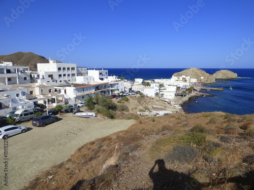 La Isleta del Moro Arráez, localidad del Parque Natural Cabo de Gata-Níjar, Provincia de Almería, perteneciente al municipio de Níjar