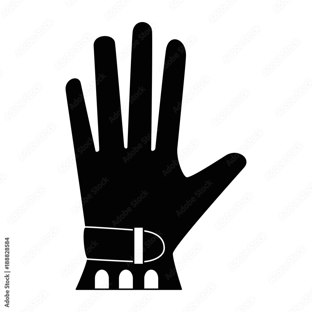 golf glove accessory icon vector illustration design golf glove accessory icon vector illustration design