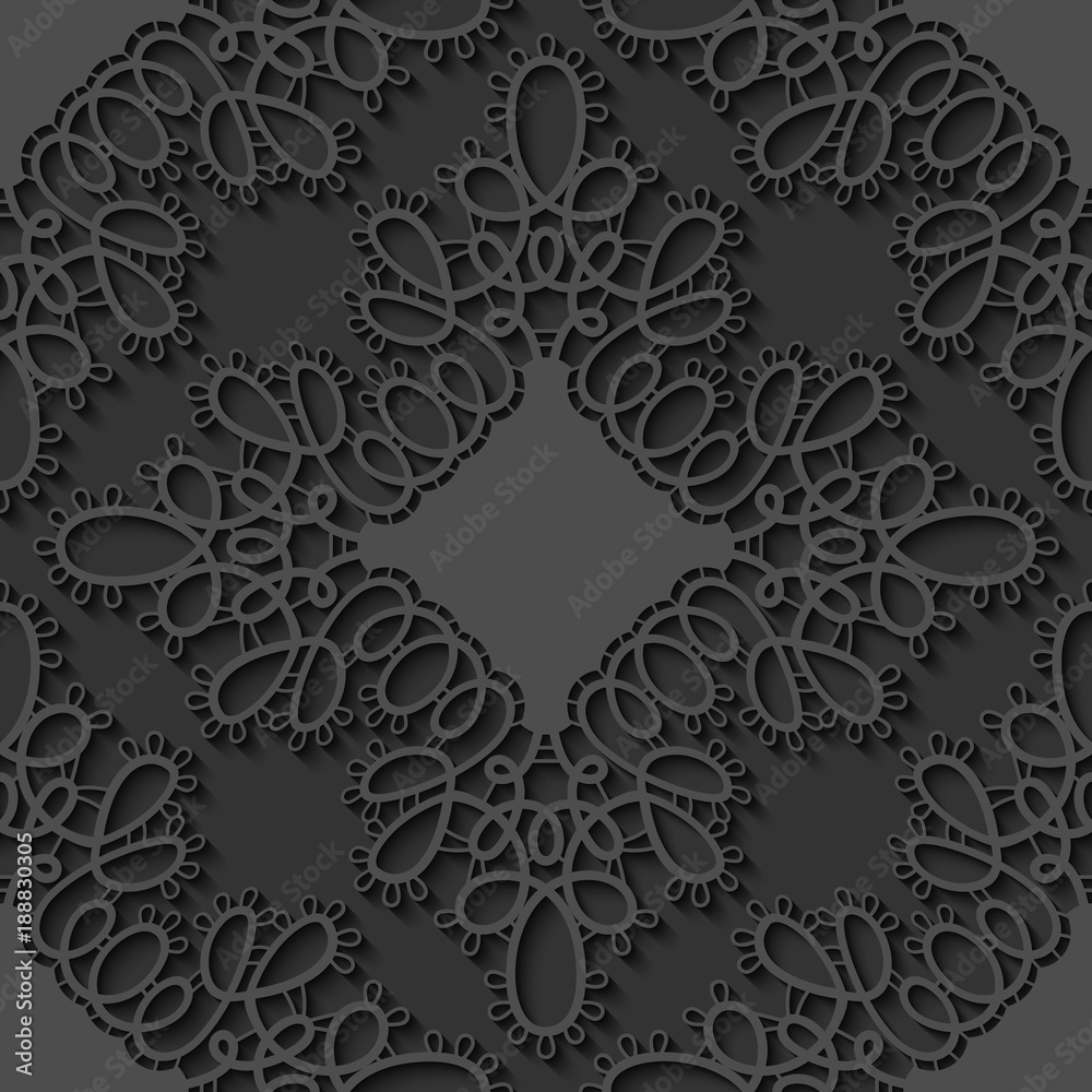 Elegant seamless lace pattern. Openwork background. Vector Illustration Elegant seamless lace pattern. Openwork background. Vector Illustration