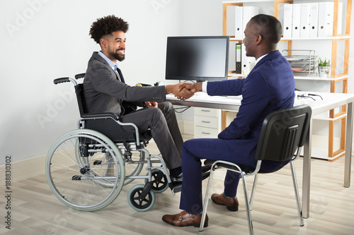 Businessmen Shaking Hands