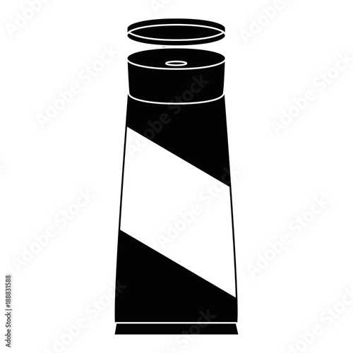 bottle product cream icon vector illustration design