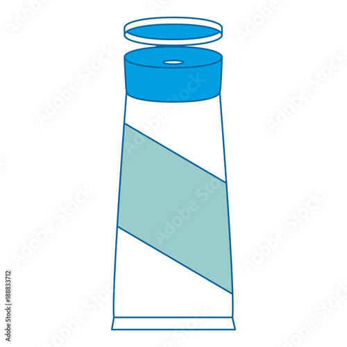 bottle product cream icon vector illustration design