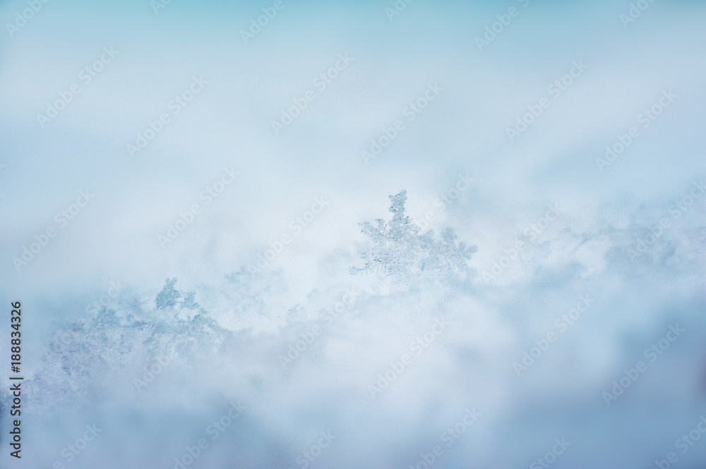 Winter beautiful photo. Snowflake macro. Background and space for your text. Winter beautiful photo. Snowflake macro. Background and space for your text.