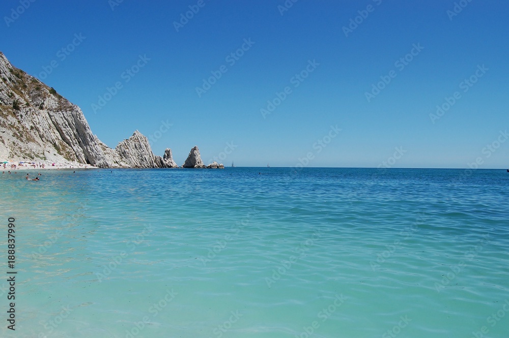 Fototapeta premium spiaggia le due sorelle