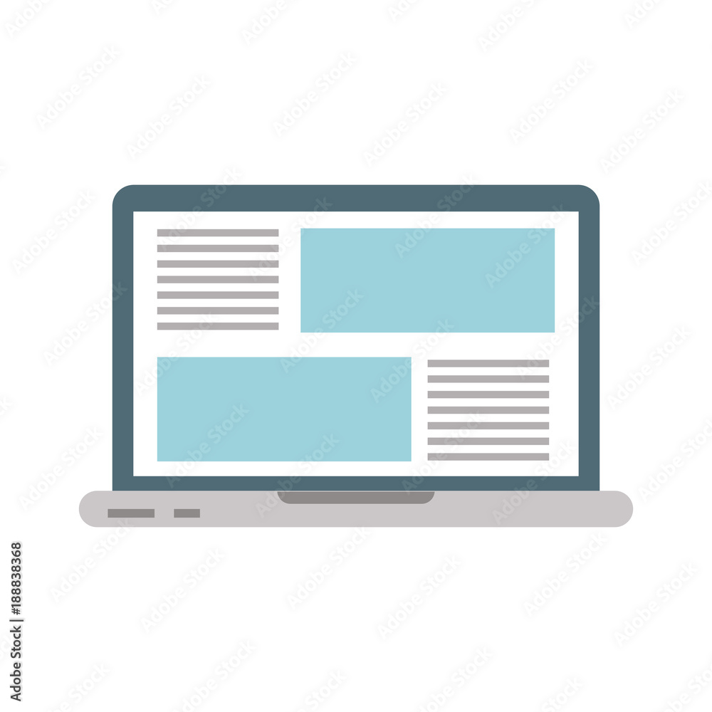 Laptop on internet icon vector illustration graphic design Laptop on internet icon vector illustration graphic design