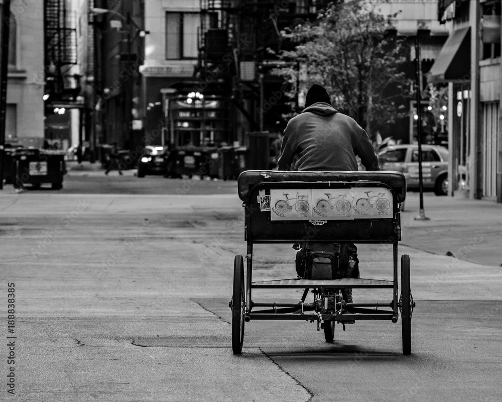 Obraz premium CHICAGO PEDI CAB 