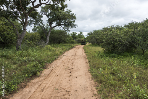 safaricar in kruger national park photo