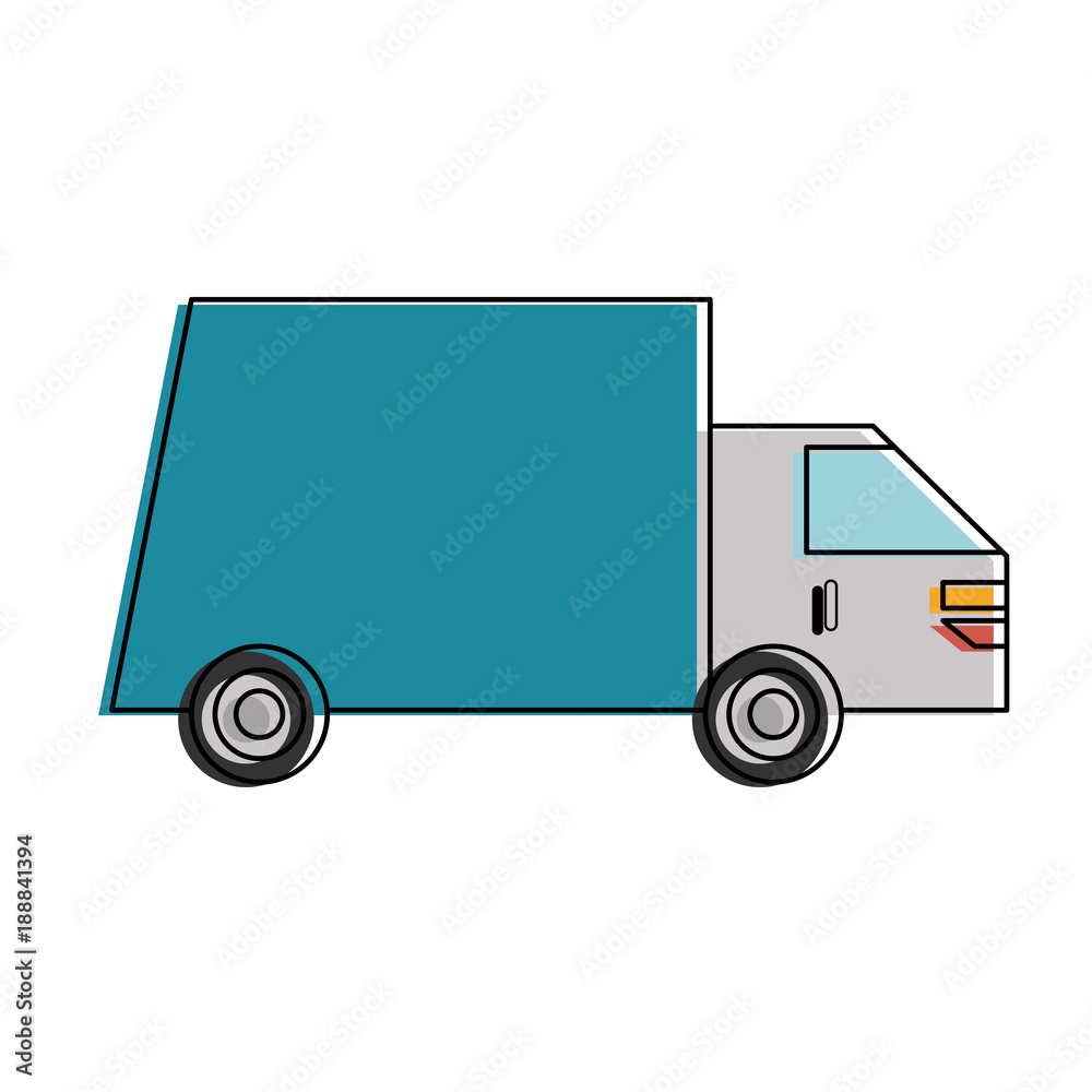 Delivery truck symbol icon vector illustration graphic design Delivery truck symbol icon vector illustration graphic design