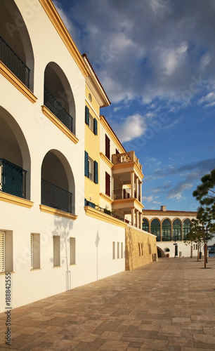 Street in Limassol. Cyprus