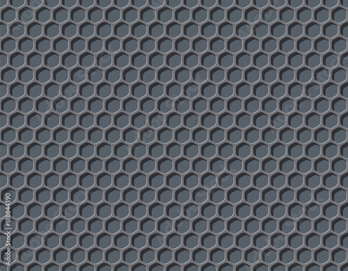 hexagon metalic texture