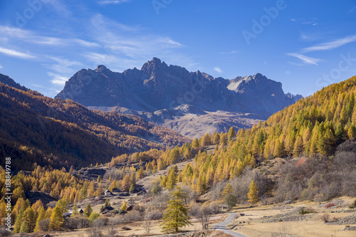 Vallée de La Clarée, massif des Cerces, Névache, Hautes-Alpes 