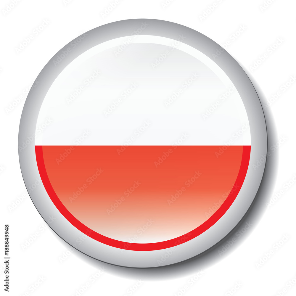 poland badge or button poland badge or button