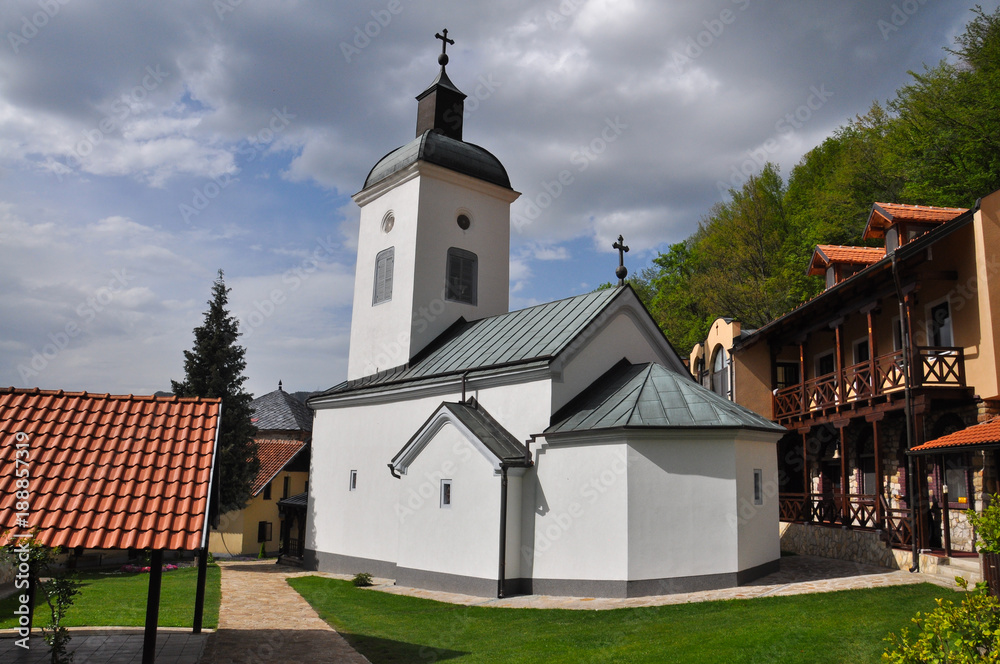 Manastir Sretenje - Orthodox monastery on Ovcar mountain, Serbia