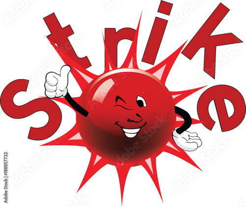 bowling boccia strike
