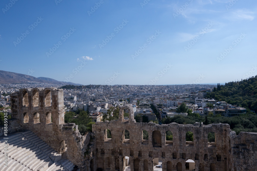 Athens - landscape from Acropoli