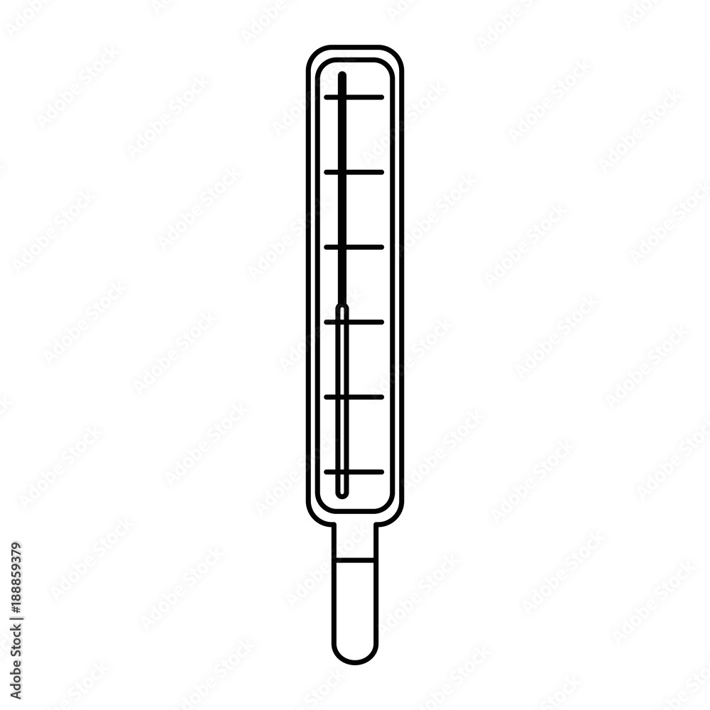 termometer medical isolated icon vector illustration design termometer medical isolated icon vector illustration design