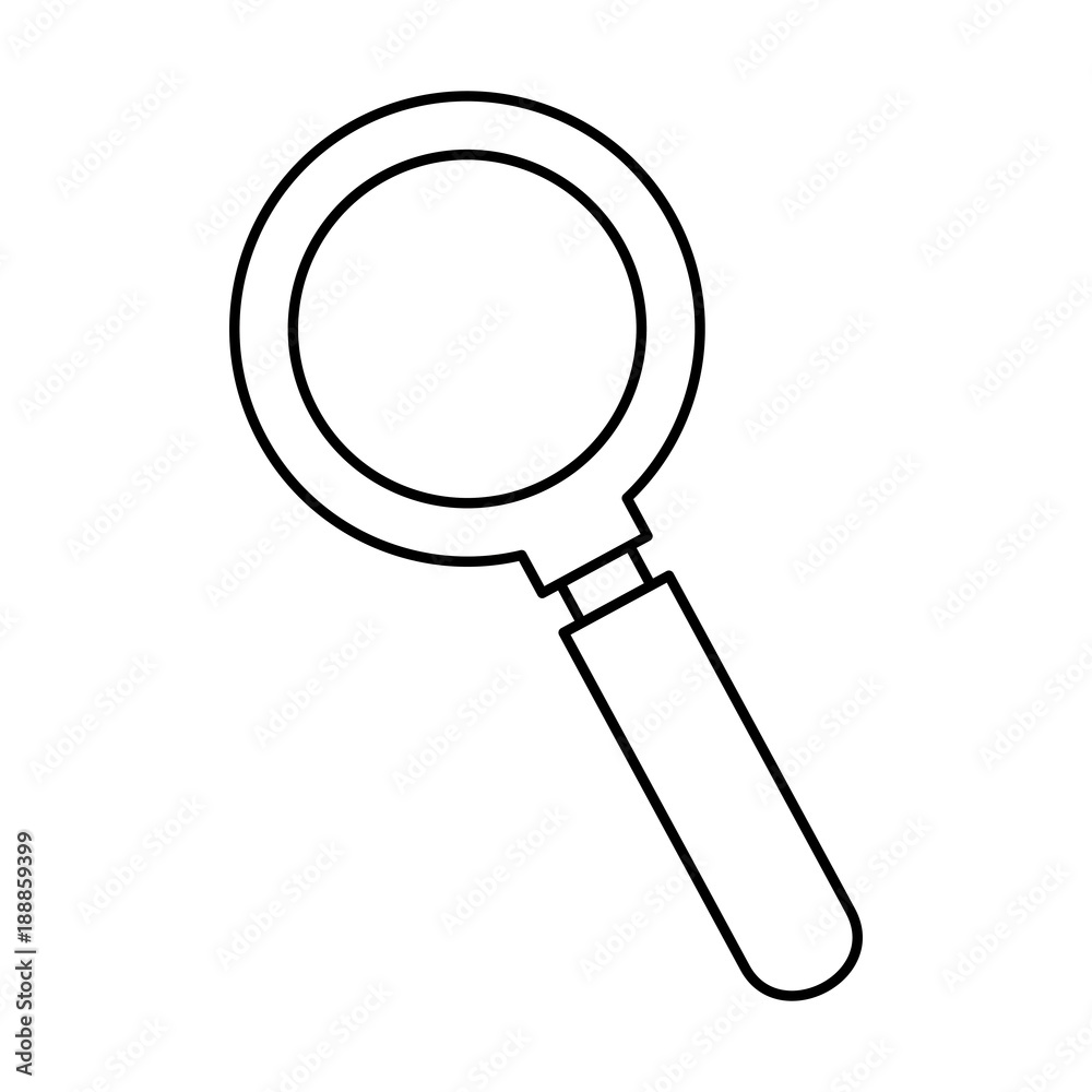 magnifying glass isolated icon vector illustration design magnifying glass isolated icon vector illustration design