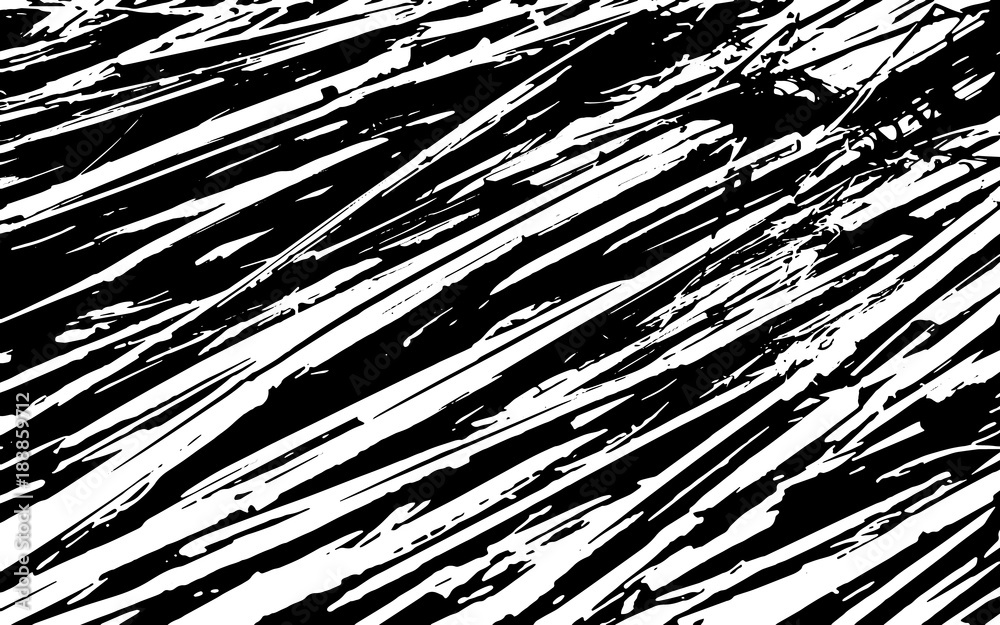 Obraz premium Black and White Grass Silhouette Texture Rustic Background