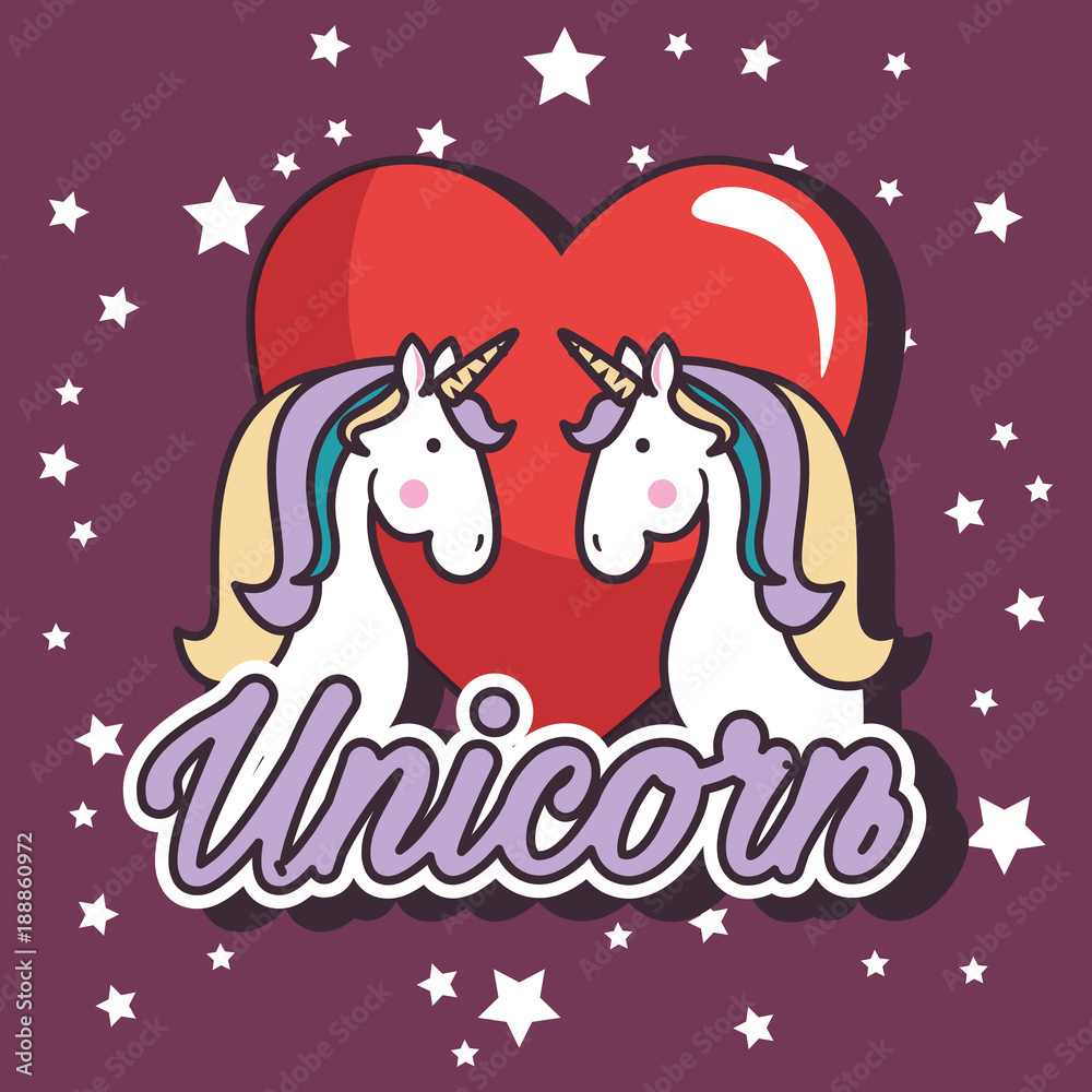 cute unicorn pop art vector illustration design cute unicorn pop art vector illustration design