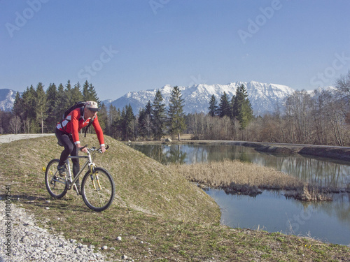 Radfahren durchs Murnauer Moos