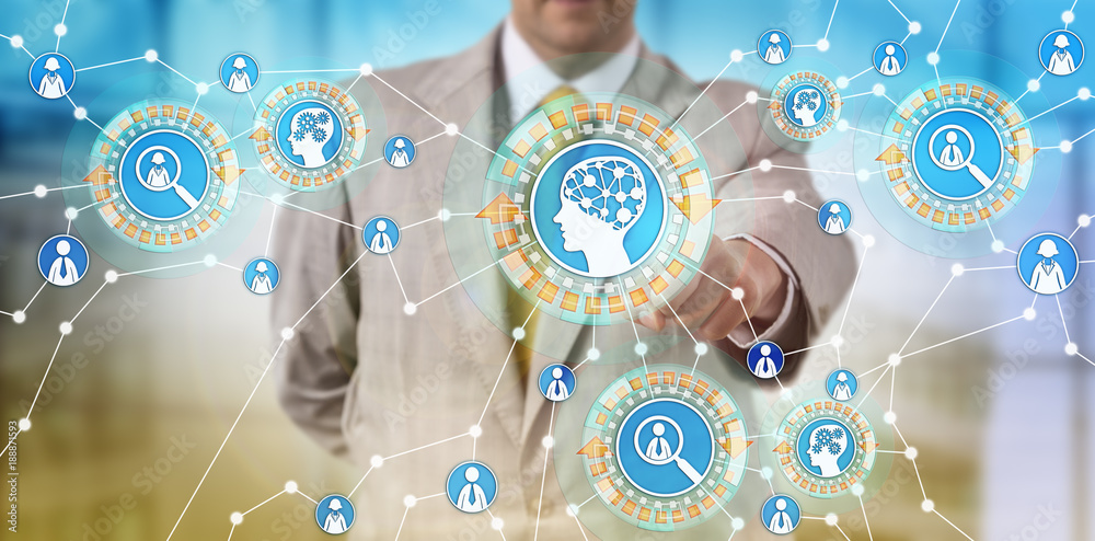 HR Manager Initiating White Collar Automation HR Manager Initiating White Collar Automation