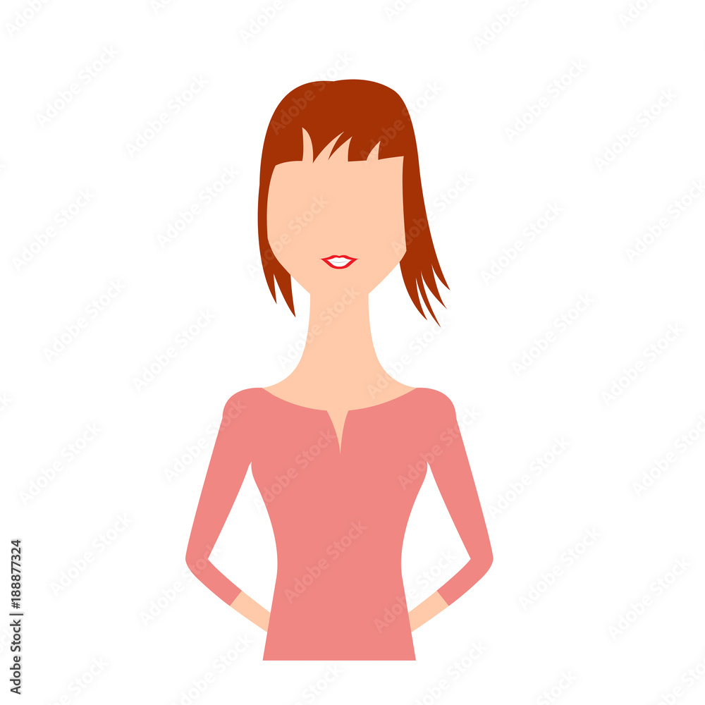 Abstract woman avatar Abstract woman avatar