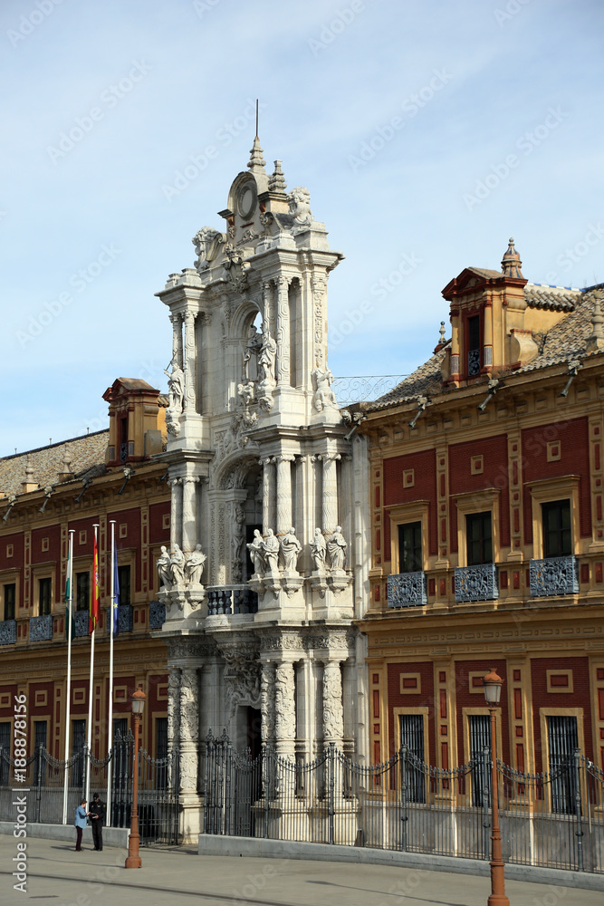 Obraz premium Palast San Telmo