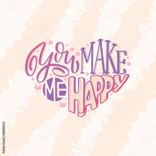 Wallpaper Mural Love concept inspirational hand lettering motivation poster. Silhouette design for a logo, greeting cards, invitations, posters, banners, seasonal greetings illustrations. Torontodigital.ca