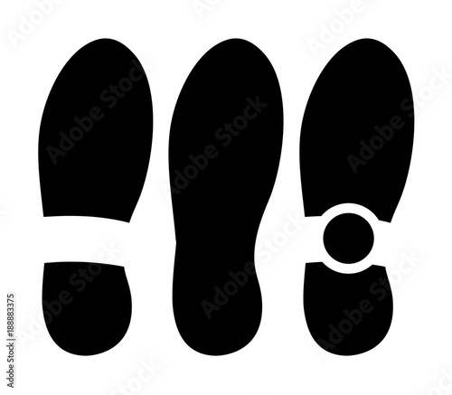 footstep symbol