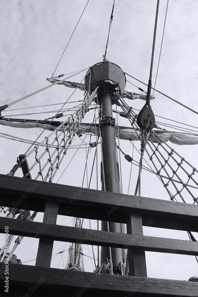 Obraz premium photo of old ship