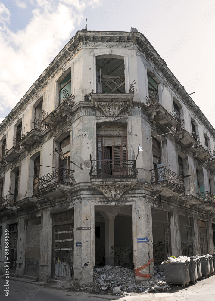 Old Havana is beautiful and unique, however also unfortunately falling apart.
