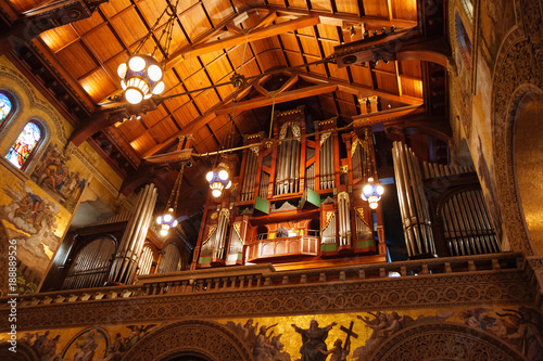 Pipe Organ in Cathedral 