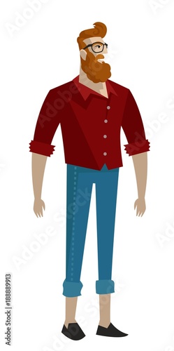 hipster cool man