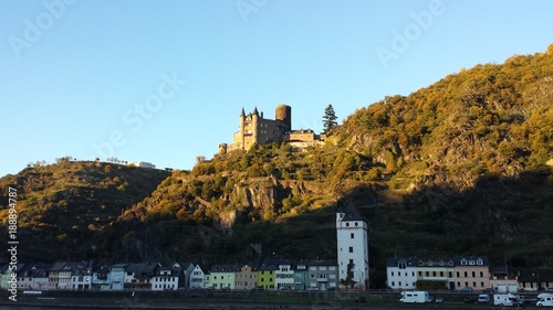 Rhine Castle on a Hill