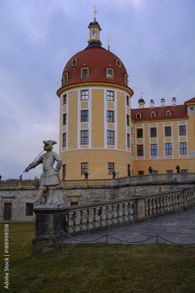 Barockschloss Moritzburg in Sachsen