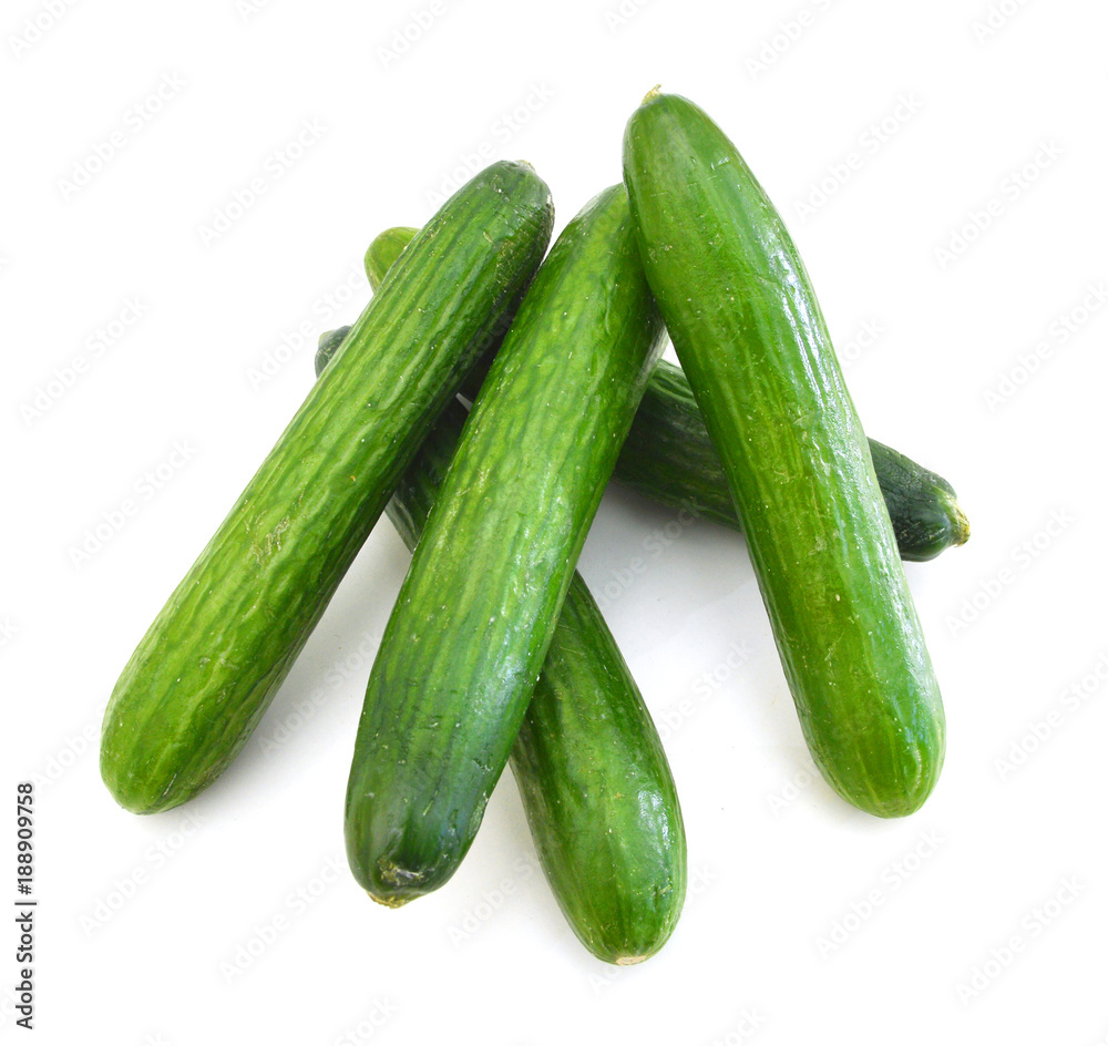 fresh cucumbers isolated on white fresh cucumbers isolated on white