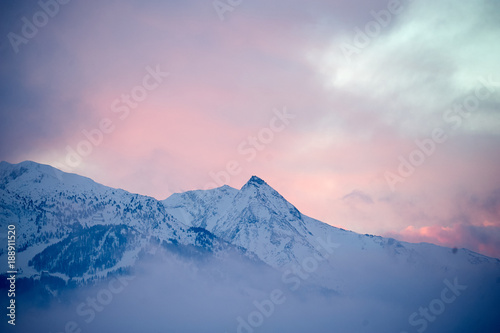 High alps sunset, AUSTRIA/Buhl